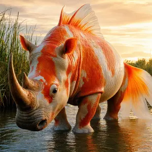 Goldfish + Rhinoceros