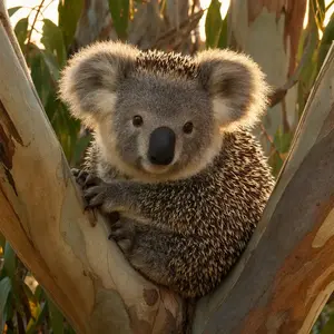 Hedgehog + Koala