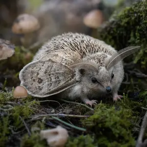 Hedgehog + Moth