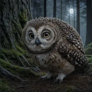 Hedgehog + Owl