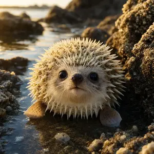 Hedgehog + Pufferfish