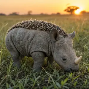 Hedgehog + Rhinoceros