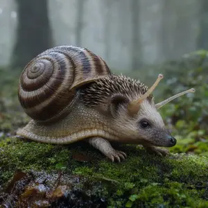 Hedgehog + Snail