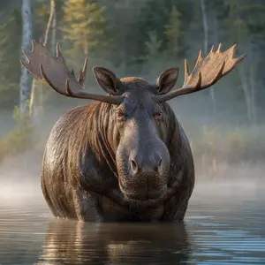 Hippopotamus + Moose
