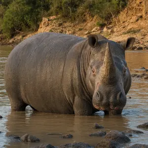 Hippopotamus + Rhinoceros