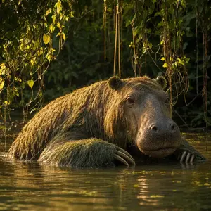 Hippopotamus + Sloth