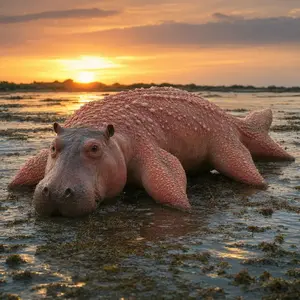 Hippopotamus + Starfish