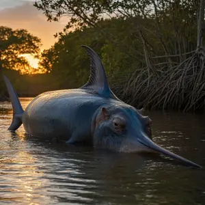 Hippopotamus + Swordfish