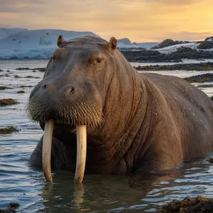 Hippopotamus + Walrus