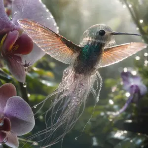 Hummingbird + Jellyfish