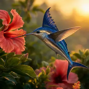 Hummingbird + Swordfish