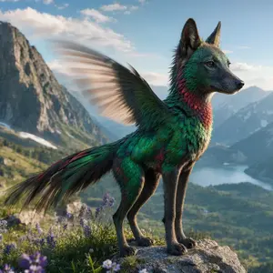 Hummingbird + Wolf