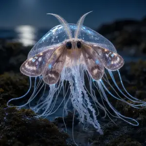 Jellyfish + Moth