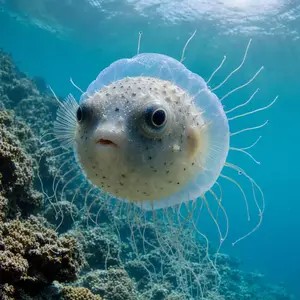 Jellyfish + Pufferfish