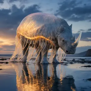 Jellyfish + Rhinoceros