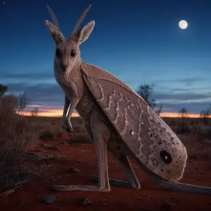 Kangaroo + Moth