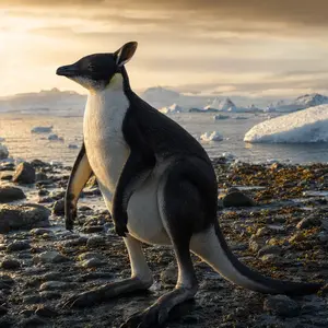 Kangaroo + Penguin