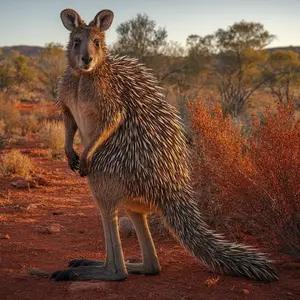 Kangaroo + Porcupine