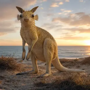 Kangaroo + Pufferfish