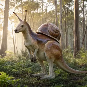 Kangaroo + Snail
