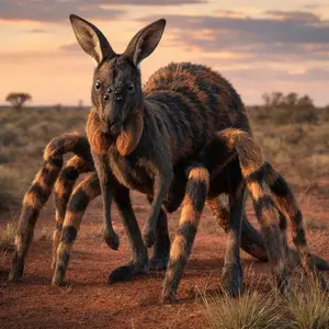 Kangaroo + Tarantula