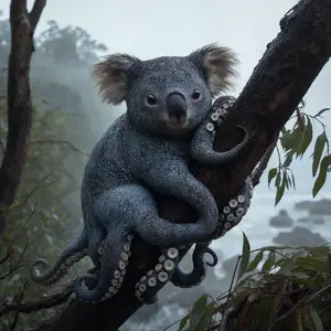 Koala + Octopus