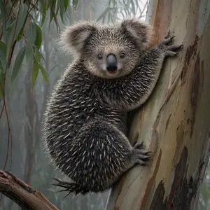 Koala + Porcupine