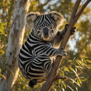 Koala + Zebra