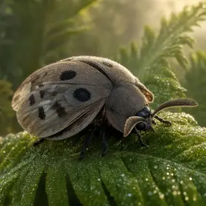 Ladybug + Moth