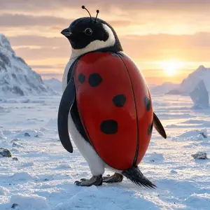 Ladybug + Penguin