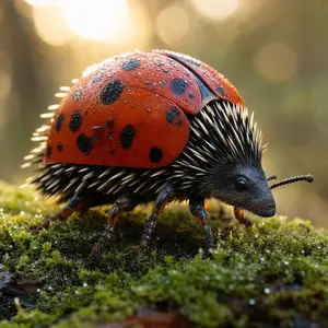 Ladybug + Porcupine