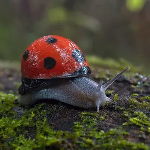 Ladybug + Snail