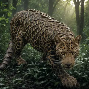 Leopard + Pangolin