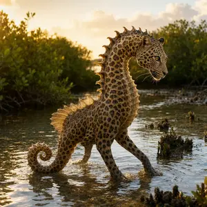 Leopard + Seahorse
