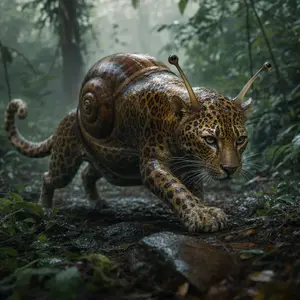 Leopard + Snail