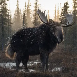 Moose + Porcupine