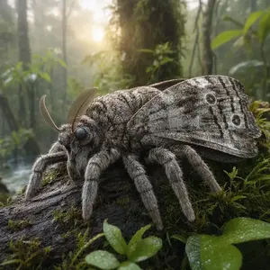 Moth + Tarantula