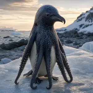 Octopus + Penguin