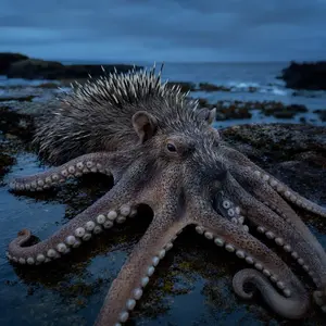 Octopus + Porcupine