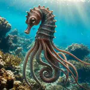 Octopus + Seahorse