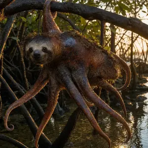 Octopus + Sloth