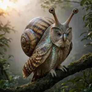 Owl + Snail