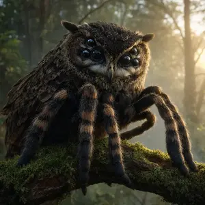 Owl + Tarantula