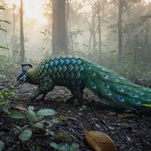 Pangolin + Peacock