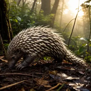 Pangolin + Porcupine