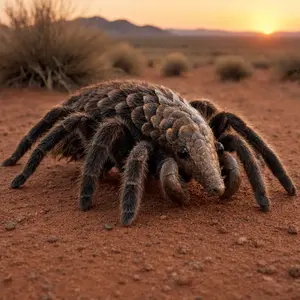Pangolin + Tarantula