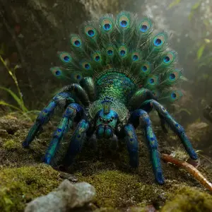 Peacock + Tarantula