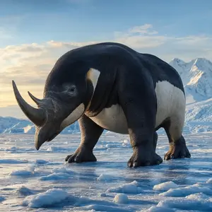 Penguin + Rhinoceros