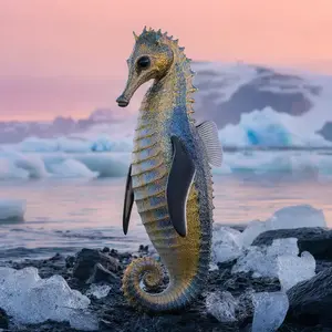 Penguin + Seahorse