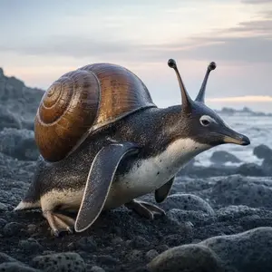 Penguin + Snail